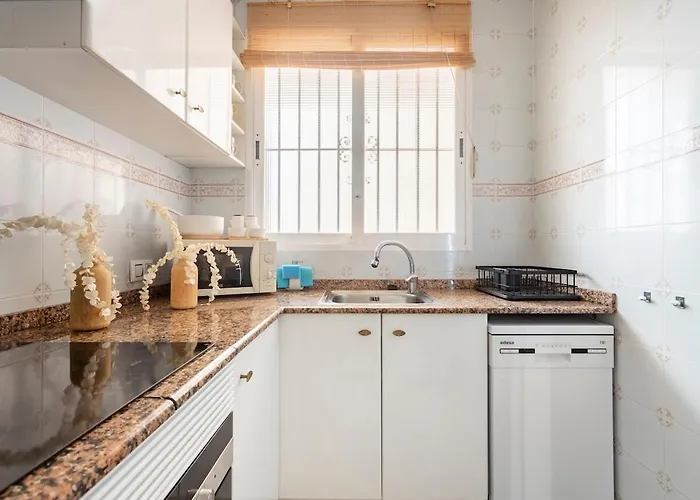 First Line Arenal Beach, Boho Chic Parking Calpe