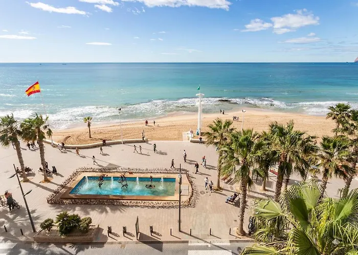 Apartmán First Line Arenal Beach, Boho Chic Parking Calpe