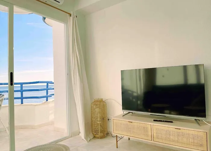 First Line Arenal Beach, Boho Chic Parking Apartmán Calpe