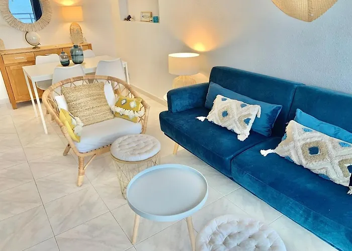 Lejlighed First Line Arenal Beach, Boho Chic Parking Calpe